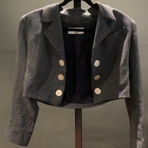YSL Yves Saint Laurent Vintage Crop Jacket